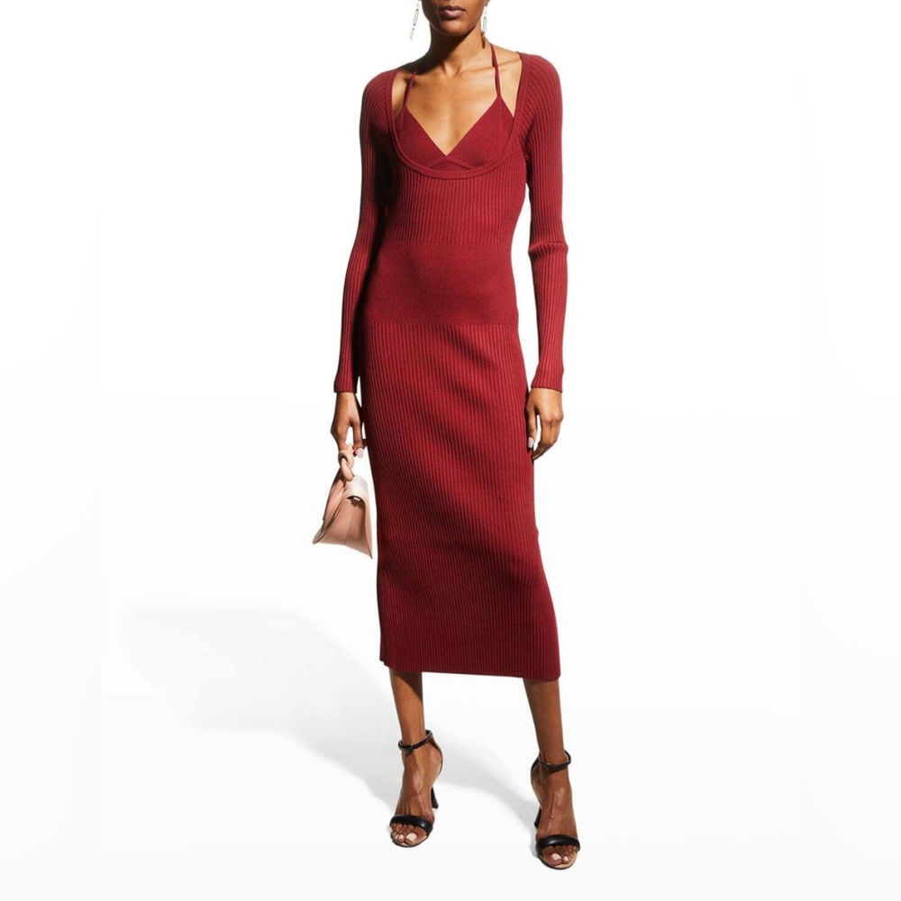 Jonathan Simkai Liza Dress Garnet